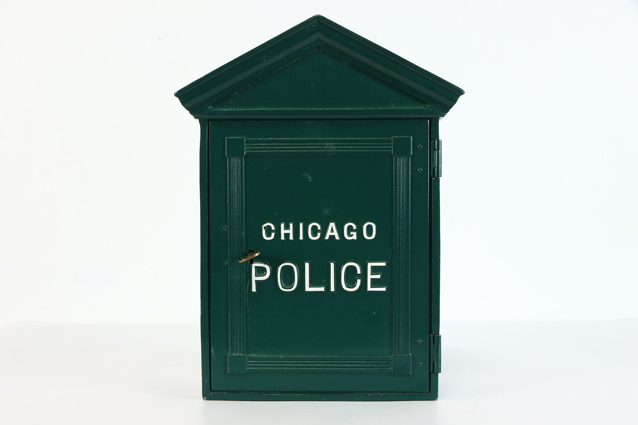 Authentic Chicago Antique Salvage Police Call Box, Refurbished