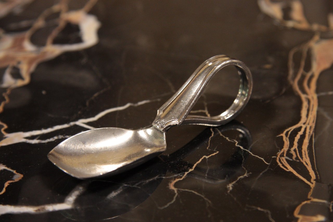 Antique Sterling Silver Baby Spoon