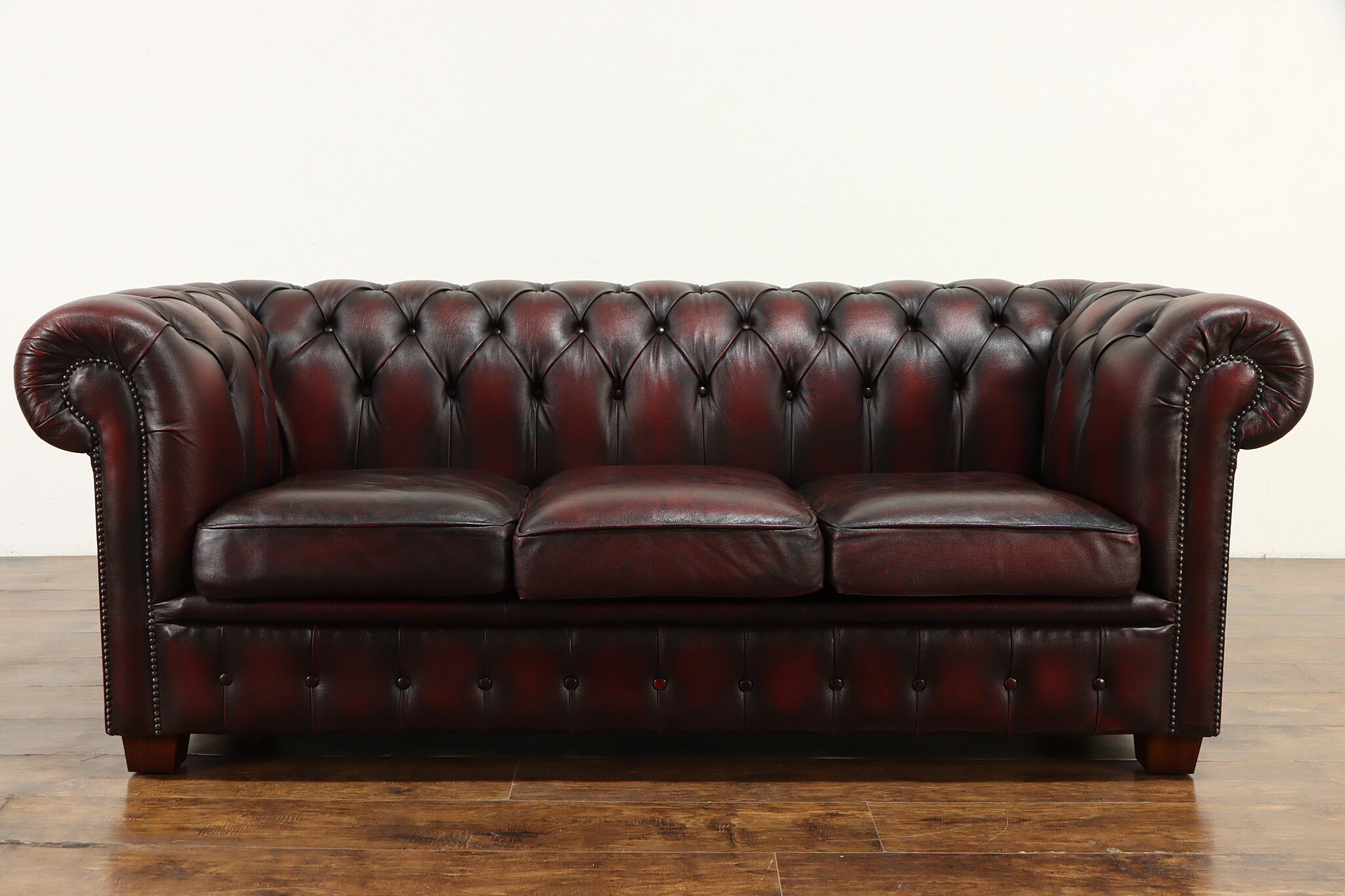 Oxblood chesterfield cushions sale