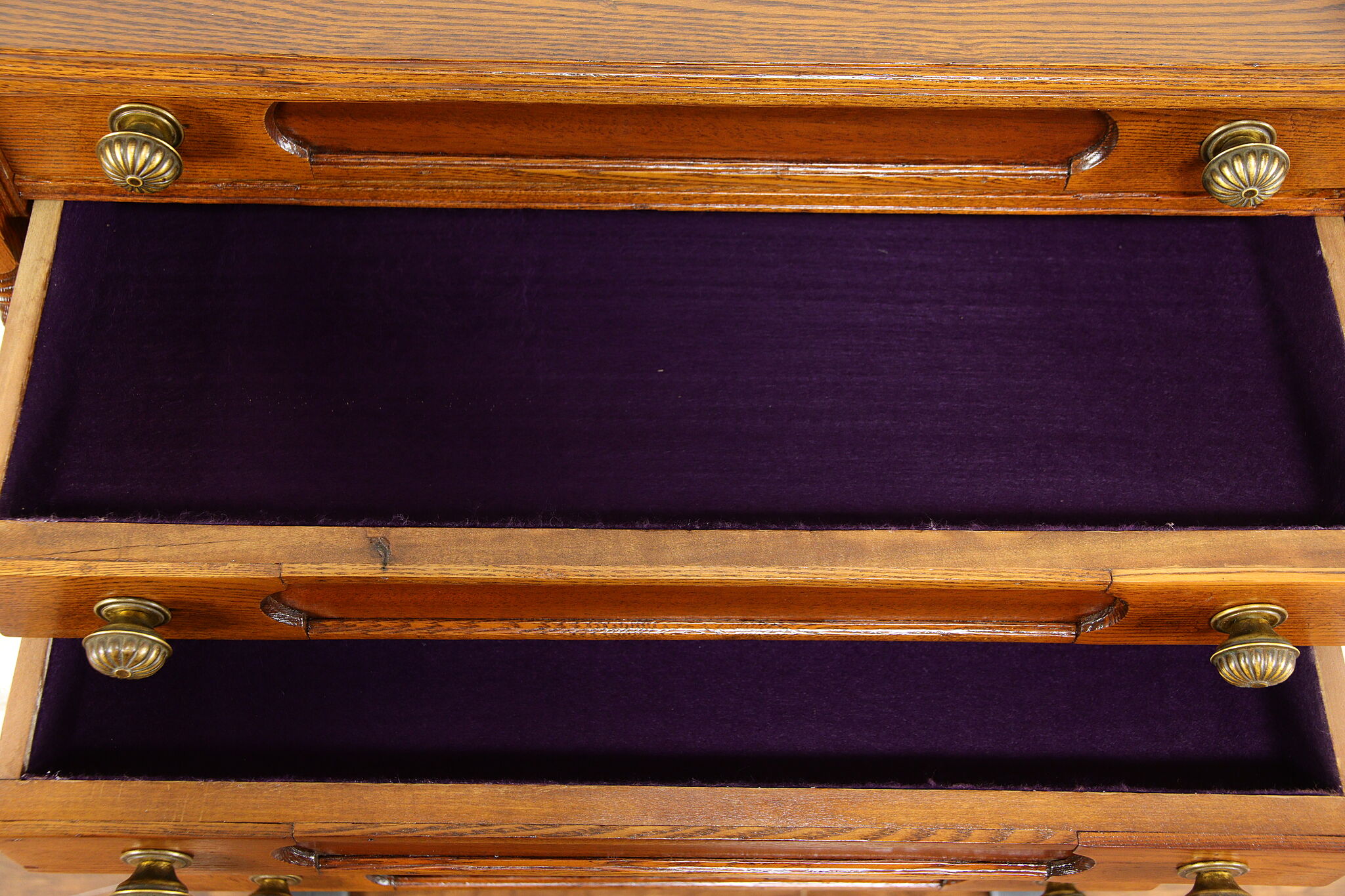 Victorian Antique 6 Drawer Spool Cabinet, Jewelry or Collector Chest