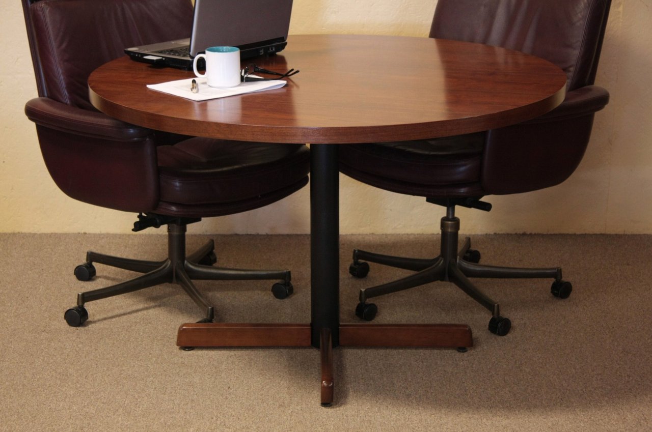 Kimball 47" Round Conference Office Table