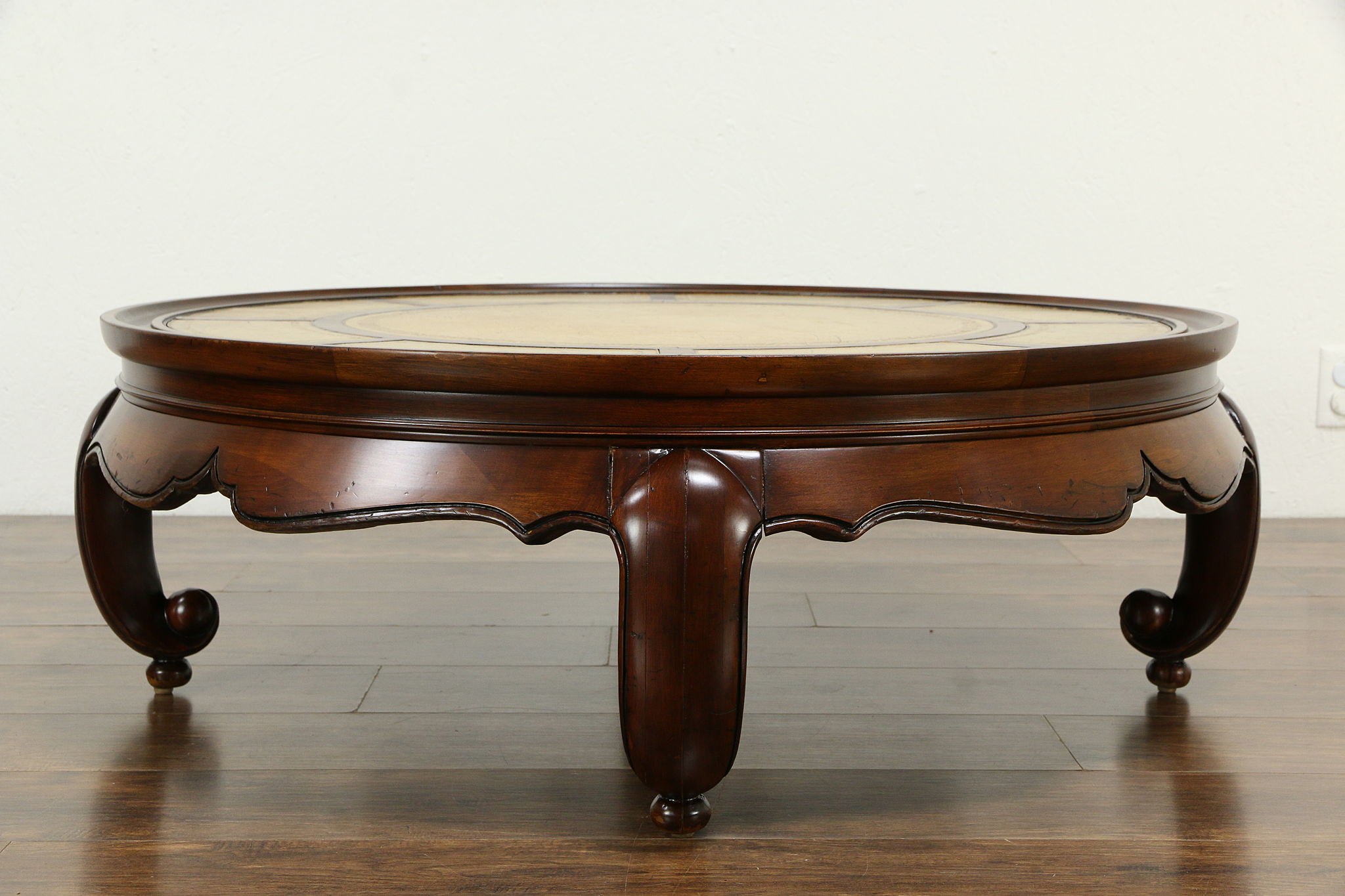 Sold Round Vintage Cherry Coffee Table