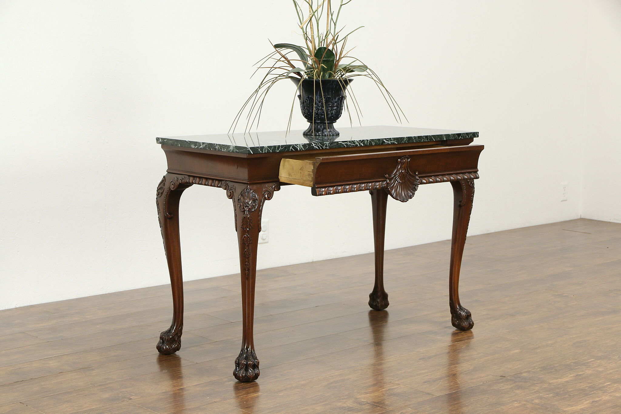 Hall Console Or Sofa Table Marble Top