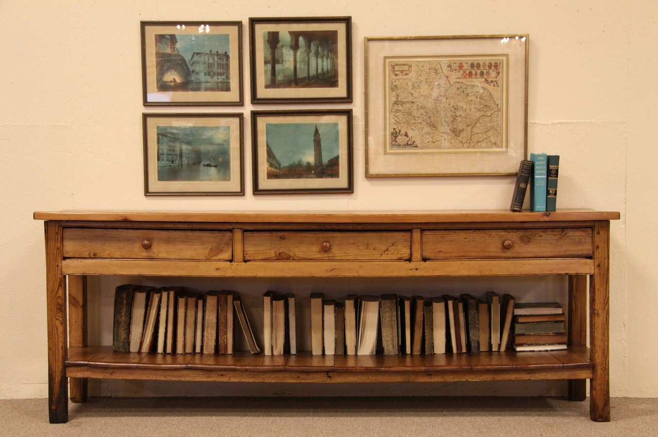 Country Pine Kitchen Island, Sideboard, Sofa Table