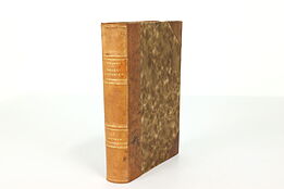Leatherbound Antique Book Ancient World History in Swedish, Almquist #39446