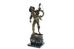 Sailor to the Rescue Vintage Bronze "Tempest" Sculpture after Morey #39725