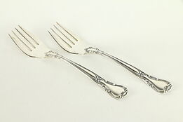 Chantilly Gorham Sterling Silver Pair of 6 1/2" Salad Forks #32458