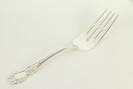 Sterling Silver Towle Old Master Meat Serving Fork 8 1/4" #32830