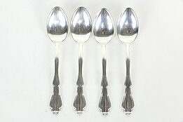 Set of 4 Sterling Silver Teaspoons, Towle Fontana Pattern #36078