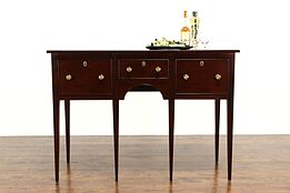 Kittinger Signed Vintage Mahogany Sideboard, Server, Buffet, Wine Drawers #37266