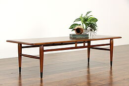 Midcentury Modern 1960 Vintage Coffee or Cocktail Table, Acclaim by Lane #37361