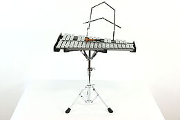 Yamaha Vintage Xylophone Percussion Bells SPK 275, Folding Stand & Case #37870