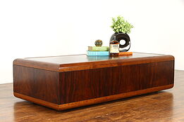 Midcentury Modern Rosewood & Oak Coffee Table, Dunbar #38485