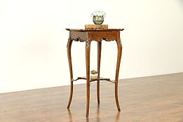 Victorian Antique Carved Oak Lamp Table, Plant Stand, Sculpture Pedestal #31850