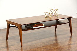 Profile by Drexel Van Koert Midcentury Modern 1960's Vintage Coffee Table