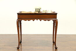 Kittinger Williamsburg Vintage Carved Mahogany Tea or Coffee Table #32054