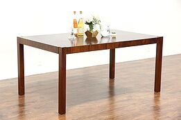 Rosewood Midcentury Modern Vintage Dining Table Library Desk, Index by Drexel