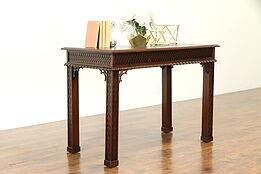 Georgian Style Writing Desk or Hall Console Table, LeSage #31020