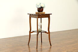 Victorian Antique Carved Oak Lamp Table, Plant Stand, Sculpture Pedestal #31853