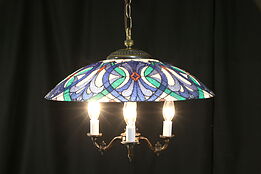 Stained Glass Vintage Ceiling light Fixture #34418