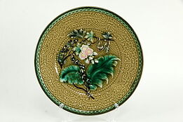 Majolica Antique Hand Painted 7 3/4" Plate #35282
