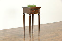 Louis XVI 1920's Antique Walnut Nightstand or Bedside Table #35278