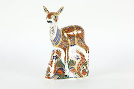 Old Imari Deer Figurine, English Royal Crown Derby #36554