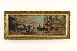 Roman Chariot Race, After Alexander von Wagner, 1894 30" #36697