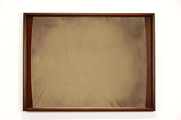 Midcentury Modern 1960 Vintage Walnut Mirror, United Furniture #33624