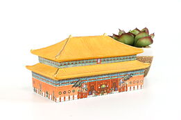 Beijing Forbidden City Palace Museum Porcelain Music Jewelry Box #37514