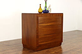 Midcentury Modern 1960 Vintage Mahogany Chest or Dresser, Rway #38552
