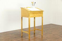 Midcentury Modern Reception Podium, Lectern or Stand Up Desk #30781