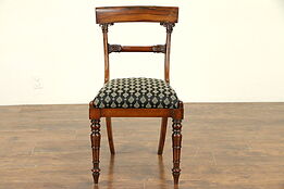 Rosewood Antique English 1825 William IV  Dining, Desk or Side Chair #30760