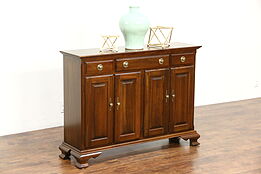 Harden Signed Vintage Cherry Hall Console Cabinet