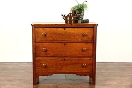 Country Pine Primitive Antique 1870 Chest or Dresser
