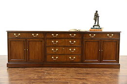 Baker Collector Edition Traditional Mahogany Vintage Credenza & Lateral File