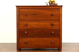 Cherry Pennsylvania 1840 Country Chest or Dresser