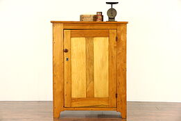 Country Pine 1860's Antique Pantry Cupboard