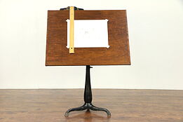 Drafting Table Adjustable Artist Antique Drawing Desk, Wine Table #30481