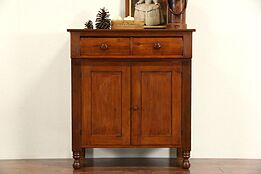 Connecticut Country Pine 1840 Antique Pantry Jelly Cupboard