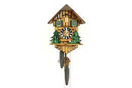 Cuckoo Clock 1920's Carved Antique Signed Germany