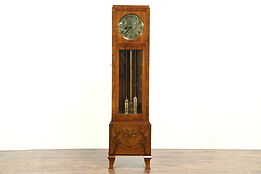 Art Deco Antique Grandfather or Long Case Clock, "Hawina"