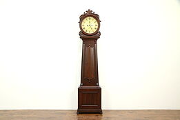 Victorian Scottish Antique Grandfather Tall Case Clock, Mitchell, Glasgow #32734