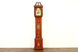 Hand Painted French Vintage Grandfather or Tall Case Clock, Westminster #36141