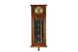 Victorian Antique Servant Butler Bell Call Box Partrick, Carter Milwaukee #37246