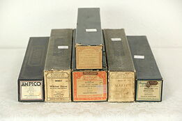 Group of 5 Ampico Reproducing Player Piano Rolls, Chopin, Liszt, Foxtrot, Etc.