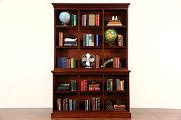 Mahogany 1890 Antique Bookcase or Display Cabinet