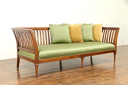 Antique Day Bed or Sofa from Palmer House, Chicago, New Upholstery #32392