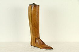 Boot Stretcher, Antique Brass &  Birch Hardwood  #32974