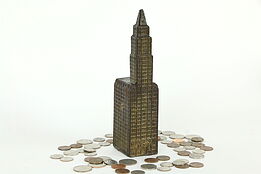 Woolworth Building Antique Iron Coin Bank #34492